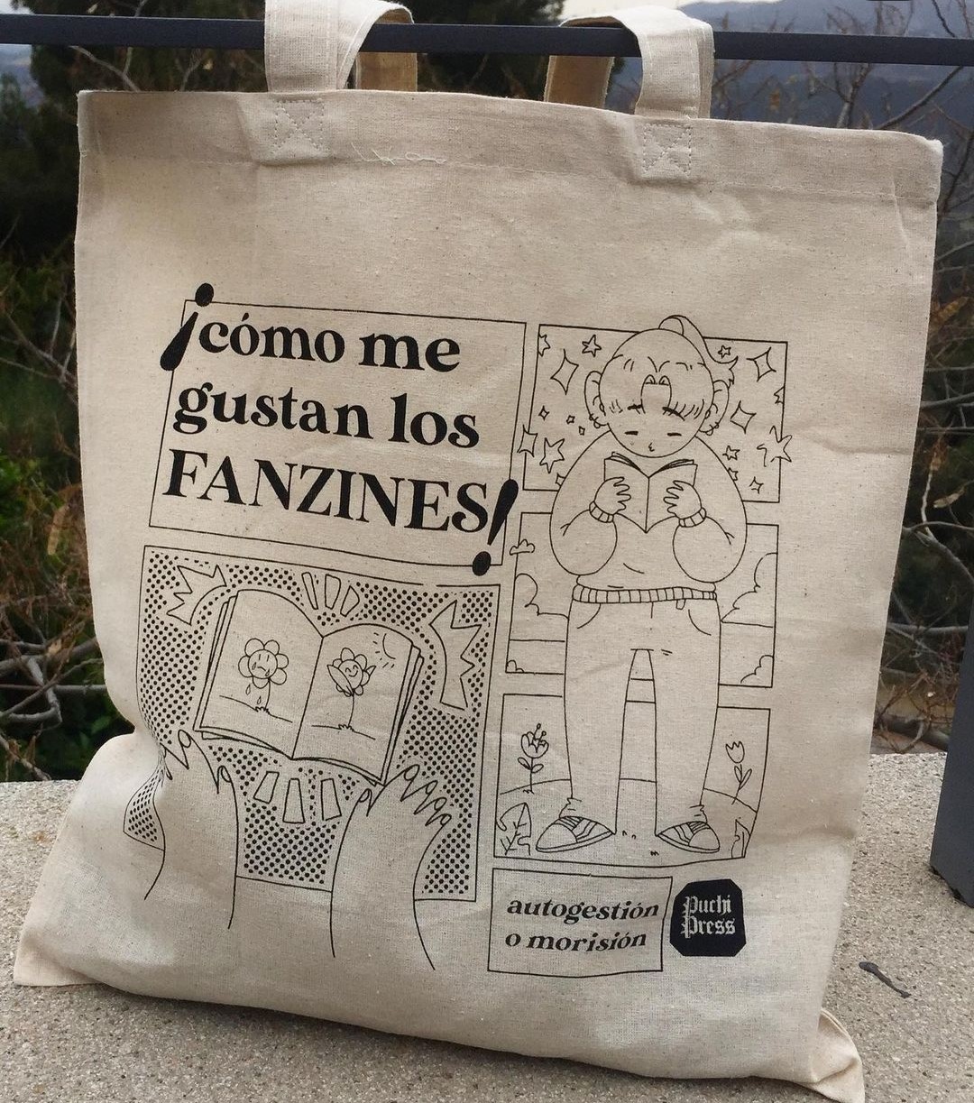 Tote bag “autogestión o morisión”